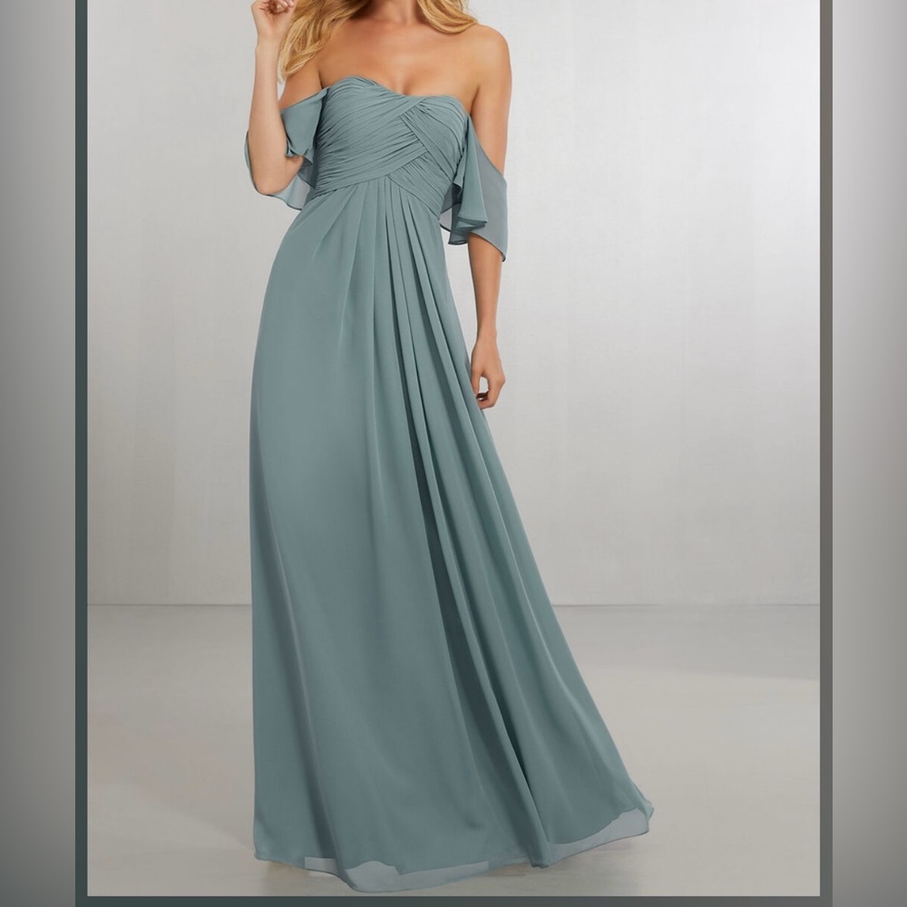 MoriLee Style 21571 Slate Size 8